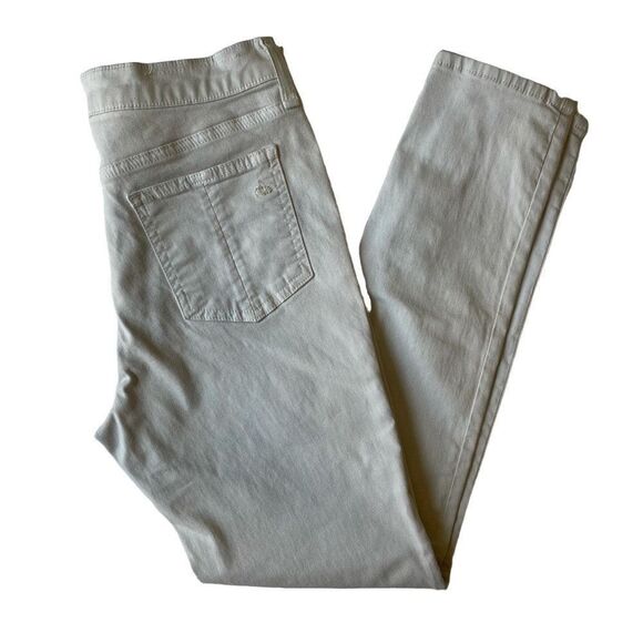 Rag & Bone Cream Moto Zipper Capri - Women’s 27 - Picture 1 of 9